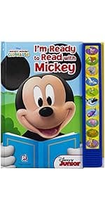 Disney Minnie Mouse - I'm Ready to Read with Minnie Sound Book - PI Kids