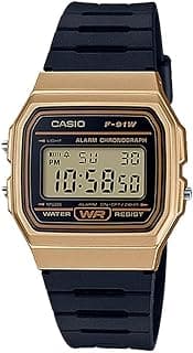 Casio F91W Series | Digital Watch | Water Resistant | LED Light | 1/100 SEC Stopwatch | Regular Time Keeping (HR, Min, SEC, PM, Date, Day) | Daily Alarm | Lightweight | 7 Year Battery