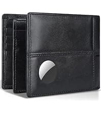 Swallowmall Mens Wallet Rfid Blocking Leather Wallet for Men Bifold Wallets with 1 ID Window 16 Card Slot