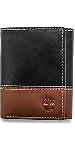 Timberland Men's Genuine Leather Passcase Security RFID Wallet