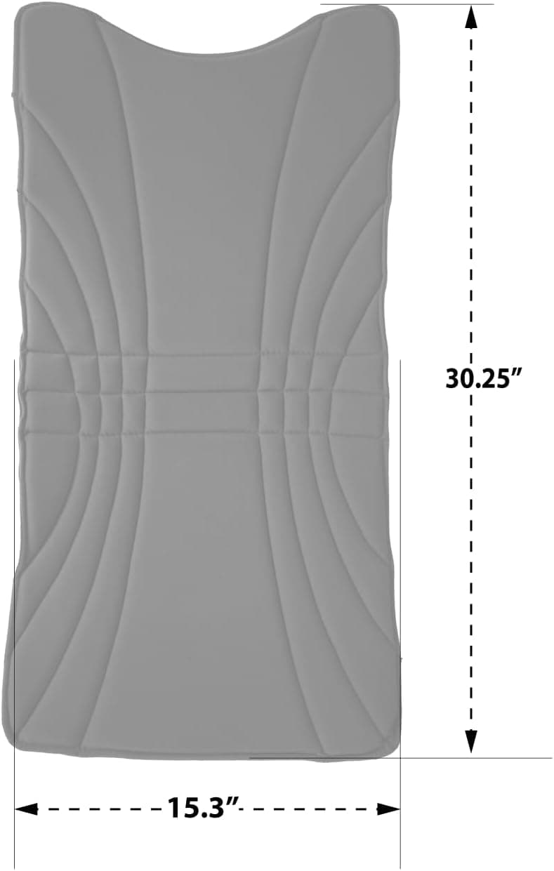Osaki Back Pad & Seat Cushion for Massage Chair | Foam Cushion | Nylon Fabric | One Size Fits All |