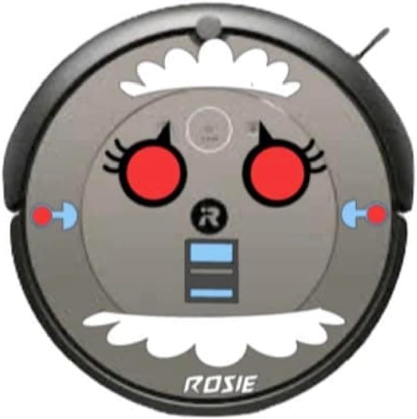 The Origional Rosie The Robot Decals for Robot Vacuum