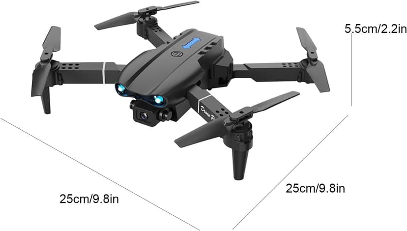 Mini Drone with Camera Remote Control Drones With Screen Display 2.4G Headless Mode, 3 Speed Gears, Altitude Hold RC Quadcopter for Adults Fpv Drone Birthday Gifts for Men Women