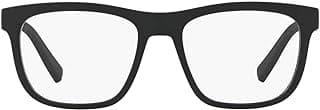 Armani Exchange mens Ax3050 Square Prescription Eyewear Frames