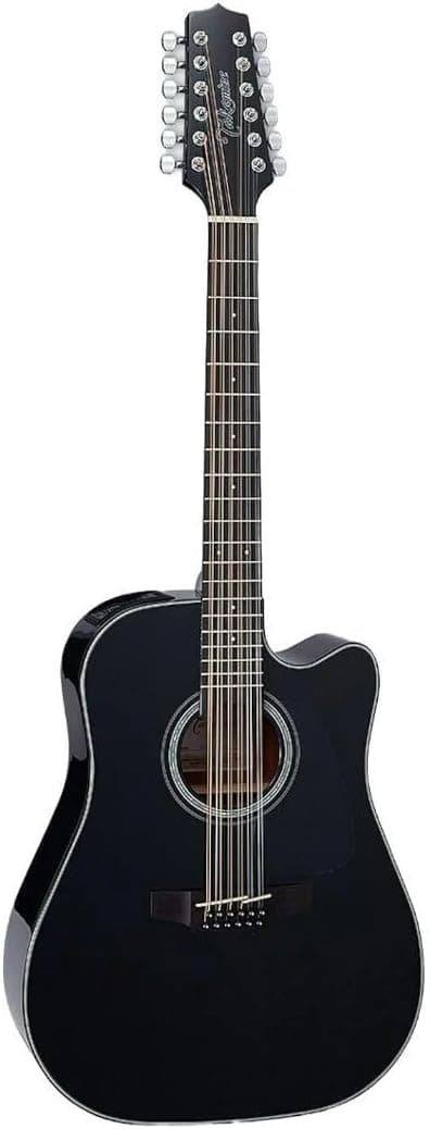 Takamine GD30CE-12 12-string Acoustic-electric Guitar - Black