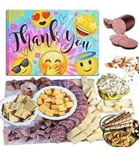 Food Gifts for Men, Meat Sampler For Men, Tailgating, Business, Congratulations, Care Packages, Thanksgiving & Holiday Gifts Charcuterie Meat and Cheese Gift Basket, Charcuterie Board Food Items B09TZ6BMRD