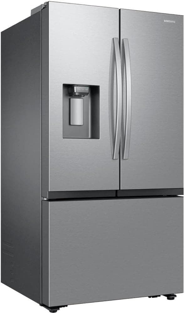 Samsung 31 cu. ft. Mega Capacity 3-Door French Door Refrigerator with Four Types of Ice, Stainless Steel, RF32CG5400SRAA