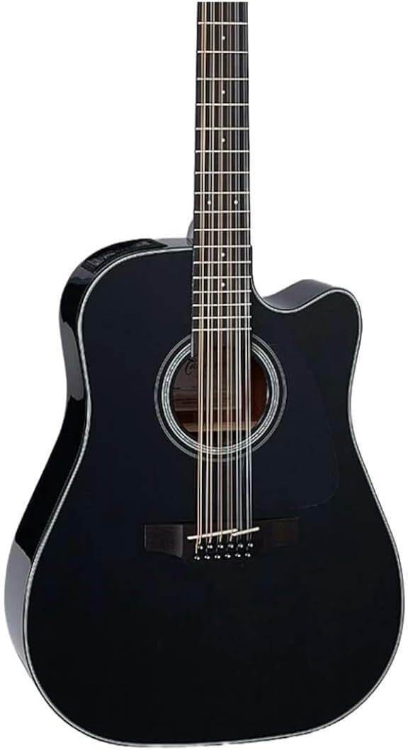 Takamine GD30CE-12 12-string Acoustic-electric Guitar - Black