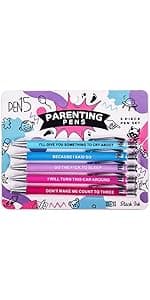 Funny Dog People Pens - Black Ballpoint Gag Gift Set for Dog Parents, Vet Techs, Pet Owners, and Coworkers