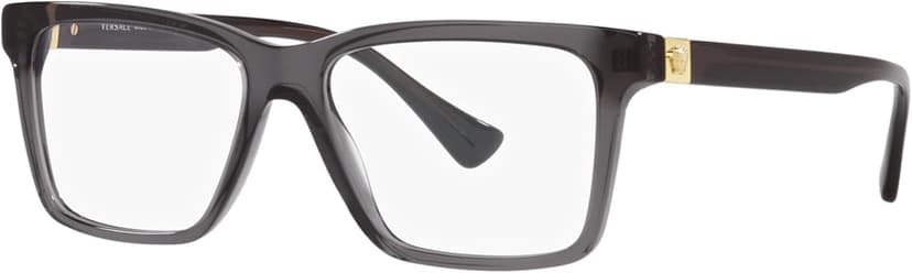Versace VE3328-5389 Eyeglass Frame TRANSPARENT GREY w/DEMO LENS 56mm
