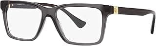 Versace VE3328-5389 Eyeglass Frame TRANSPARENT GREY w/DEMO LENS 56mm
