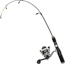 Aventik Ultralight Ice Fishing Rod Reel Combo 26//28/30/32 inch Medium Light Fast Action Multi-Species Spinning Ice Fishing Combos Tackle for Walleye Perch Panfish and Trout