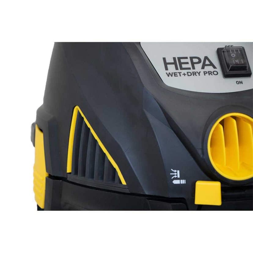 Dustless Technologies HEPA Wet+Dry Pro Vacuum, 8 Gallon, Black (D1618)