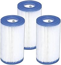 Intex 29000 Swimming Pool Easy Set Type A Replacement Filter Pump Cartridge (3 Pack)