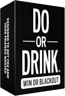Do or Drink Drinking Card Games for Adults - Fun Adult Games for Game Night & Parties - 21st Birthday Gift & Bachelorette Party Games with 350 Cards & 175 Challenges That Will Get You Drinking