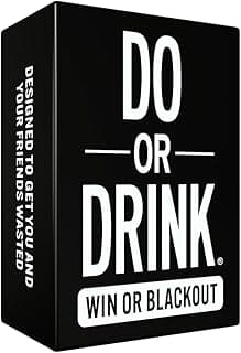 Do or Drink Drinking Card Games for Adults - Fun Adult Games for Game Night & Parties - 21st Birthday Gift & Bachelorette Party Games with 350 Cards & 175 Challenges That Will Get You Drinking