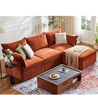 ABCASA Black Oversized Accent Chair with Removable & Washable Chenille Cover, Modern Mid-Century Upholstered Armchair, Deep Seat Comfy Reading Chair for Living Room, Pet & Kid Friendly
