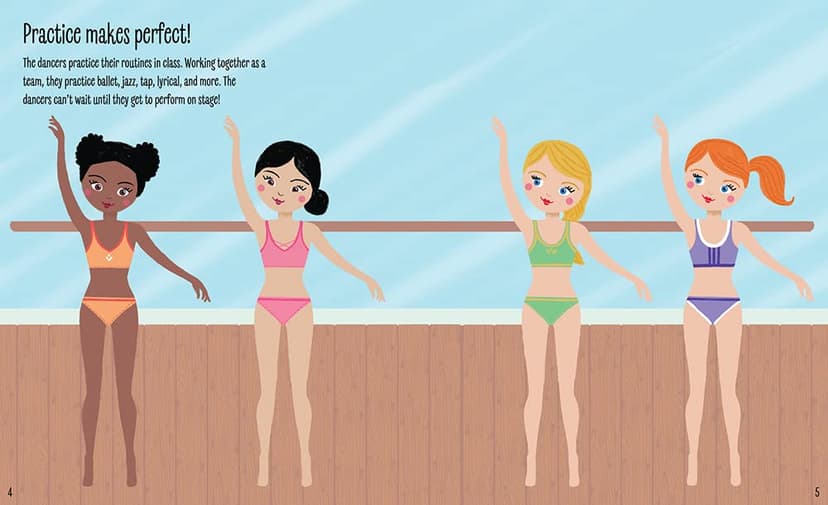 My Sticker Dress-Up®: Dancers: Awesome Activity Book with 350+ Stickers for Unlimited Possibilities! 1728276373