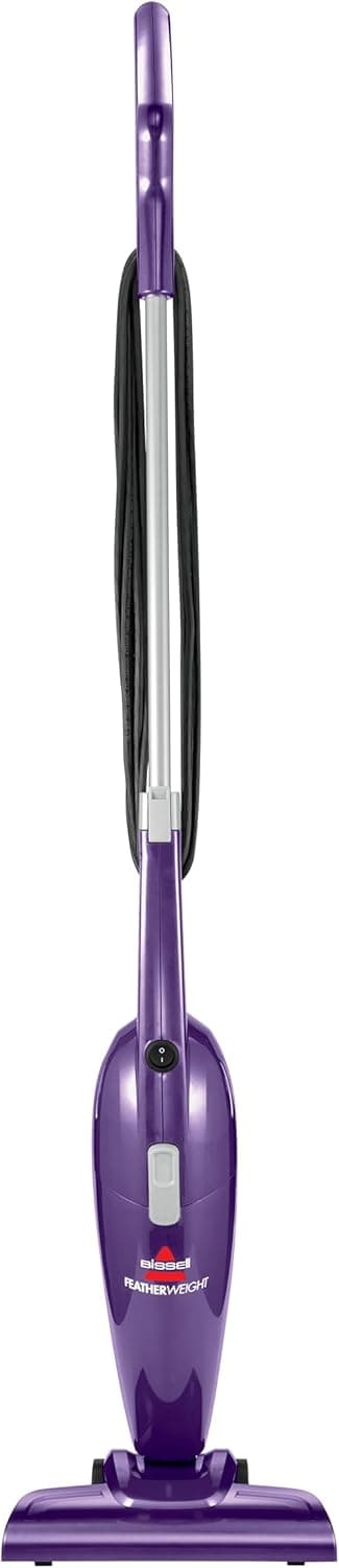 Bissell 20334 Featherweight Stick Vacuum Lightweight Bagless Vacuum, Purple