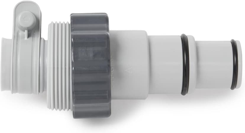 Intex 28685E 47 Inch x 47 Inch Solar Pool Water Heater Mat for 8,000 Gallon Above Ground Swimming Pool with Hose Attachment and Adaptors, Black