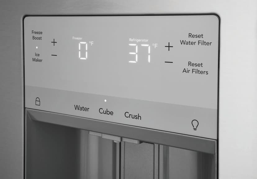 Frigidaire FRFS2823A 36 Inch Wide 27.8 Cu. Ft. French Door Refrigerator with External Ice and Water Dispenser - Stainless Steel