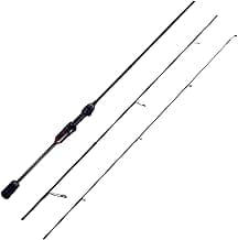 Aventik EchoLite Fishing Rod Ultralight Bass Fishing Pole with Lure 2-8g High Carbon UL Trout Spinning Casting Rod Line Weight 2-6LB