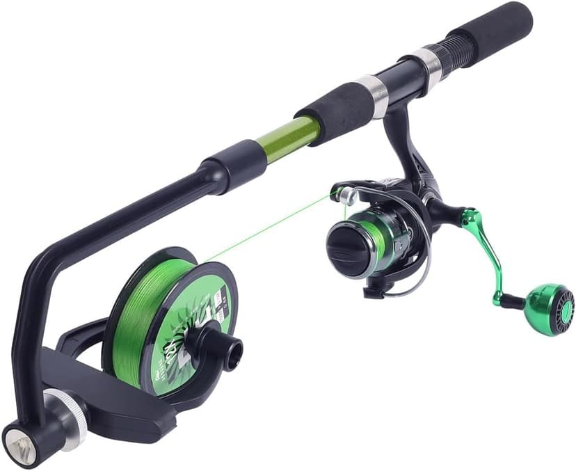 Kulport Fishing Line Spooler, Adjustable line Winder,No Line Twist, Portable for Casting & Spinning and Trolling Reel