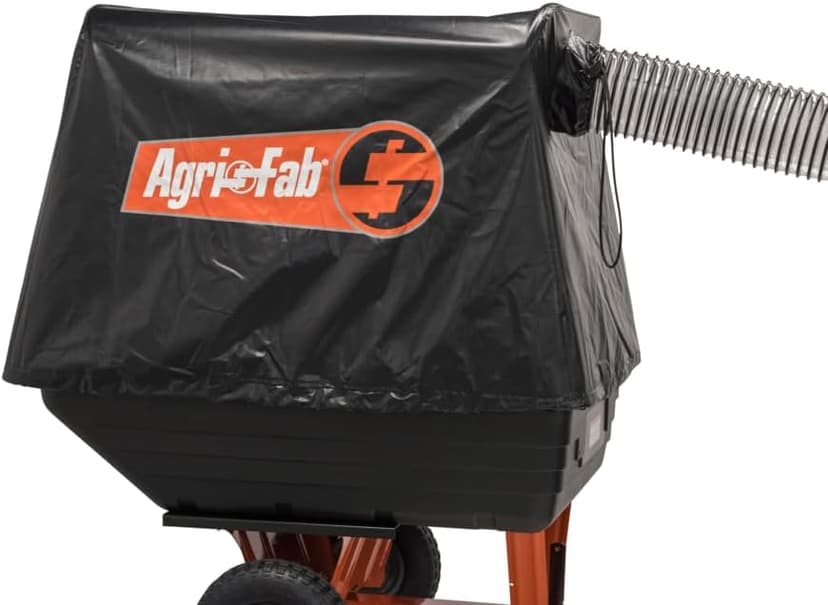Agri-Fab 45-0630 Large Capacity 29 CU FT Soft Top Mow-N-Vac, Tow Behind Lawn Vacuum, Leaf Vacuum, Gas Powered, Easy Single Lever Dumping