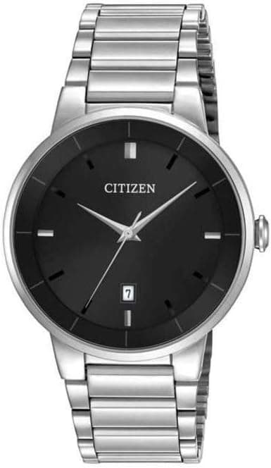 Citizen Citizen Quartz Mens Watch, Stainless Steel, Classic