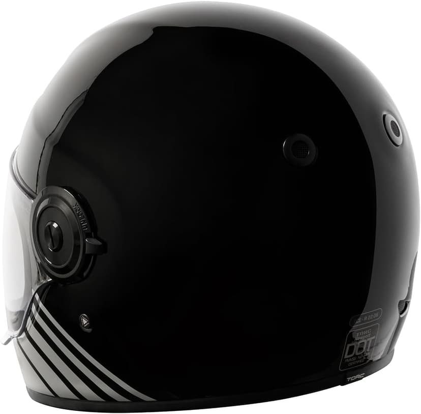 TORC T1/Newport Fiberglass Full Face Motorcycle Helmet DOT & ECE Approved