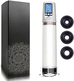 Enhancement Vacuum Pumps Air Pressure Device, Increase Sizes Growth Automatic Pump, Electric Massager Enlargement Silicone Pocket Strength Suction Enlarger R8M3