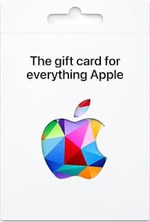 App Store, iTunes, iPhone, iPad, AirPods, MacBook, accessories and more - Design may vary - $100 Apple Physical Gift Card B08DLS6LK7