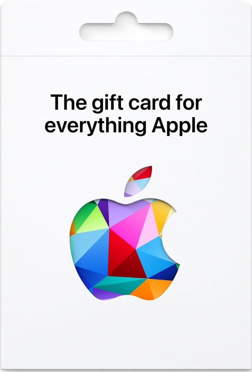 App Store, iTunes, iPhone, iPad, AirPods, MacBook, accessories and more - Design may vary - $100 Apple Physical Gift Card B08DLS6LK7