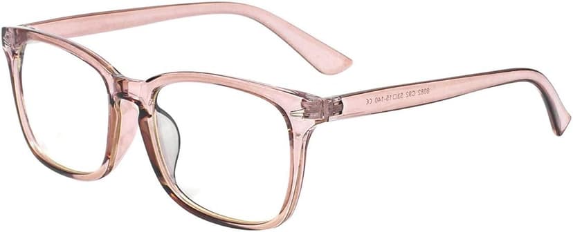 MAXJULI Blue Light Blocking Glasses,Computer Reading/Gaming/TV/Phones Glasses for Women Men(Light Coffee)