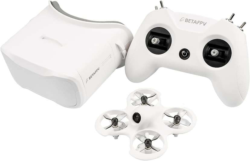 BETAFPV Cetus FPV RTF Drone Kit for Brushed Racing Drone, with LiteRadio 2 SE Transmitter VR02 FPV Goggles, Fly FPV Drone Kit for Beginners to Fly Faster Further