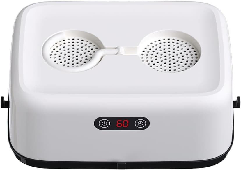 Portable Electric Clothes Dryer, Foldable Baby Garment Drying Rack with 3 Speed Settings, Travel-Friendly Hanging Wardrobe Dryer with Digital Display