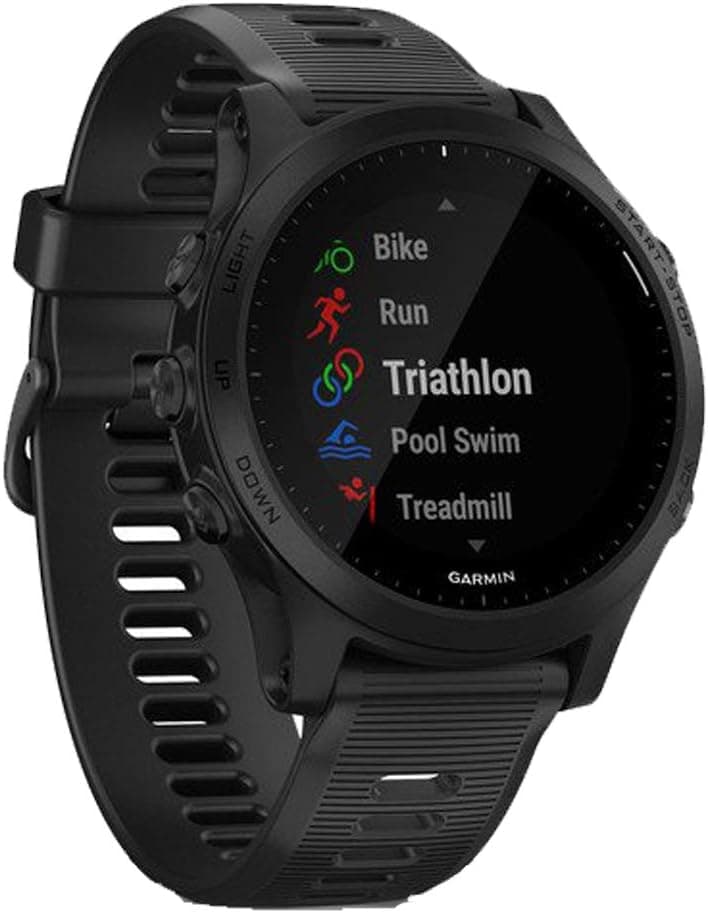 Garmin Forerunner 945, Premium GPS Running/Triathlon Smartwatch with Music, Black - 010-02063-00