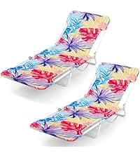 GYMAX Tanning Chair, 330lbs Beach Lounge Chair with Face Hole, Washable Pillow & Carry Strap, Adjustable Folding Chaise Lounge, Layout Lounger for Outside, Patio, Poolside, Lawn (1, Blue)