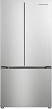 Hamilton Beach HBF1662 French Door Full Size Counter Depth Refrigerator with Freezer Drawer, 16.6 cu ft, Stainless