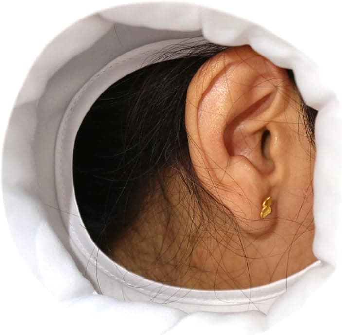 pinklilycare Pillow with a Hole for CNH and Ear Pain Ear Inflammation Pressure Sores Side Sleeping Pillow Ear Guard Pillow