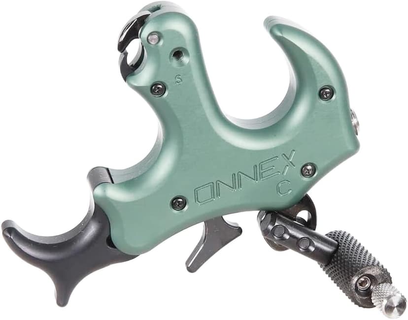 Stan OnneX Clicker Thumb Bow Release Aid for Archery & Hunting - Adjustable, DLC-Coated Resistant Internals, Smooth Action, Click-Feedback System, Modular 3 or 4 Finger Fit