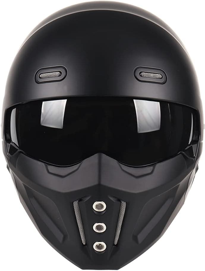 Open Face Full face Helmet Motorcycle Modular Helmets for Unisex-Adult Street Bike Cruiser Scooter DOT Approved