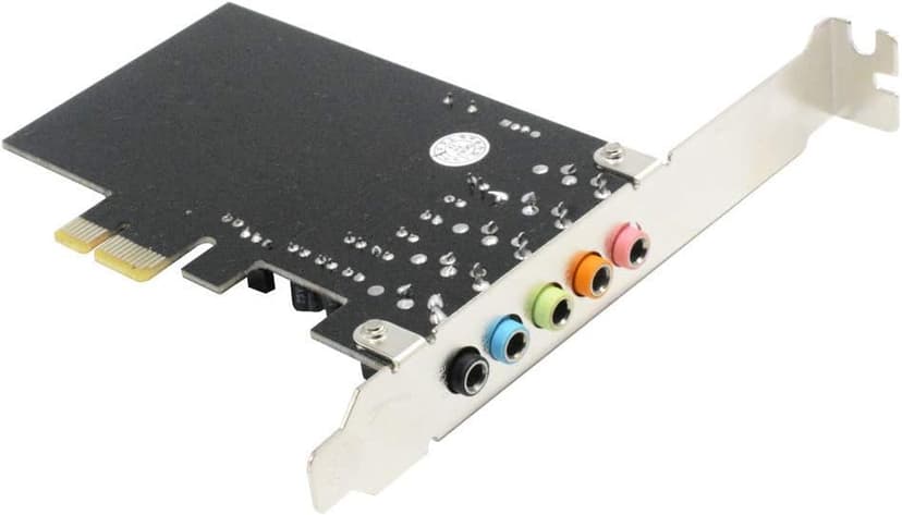 GODSHARK 5.1 Internal PCIe Sound Card for PC Windows 8 7 with Low Profile Bracket, 3D Stereo PCI-e Audio Card, CMI8738 Chip 32/64 Bit Sound Card PCI Express Adapter