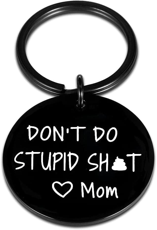 AMBREGRISSUN Teen Boys Girls Gifts - Funny Gag Gifts Keychain for Teenage Boys Girls Christmas Stocking Stuffers for Teens