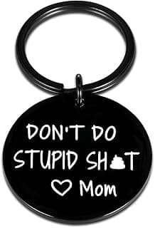 AMBREGRISSUN Teen Boys Girls Gifts - Funny Gag Gifts Keychain for Teenage Boys Girls Christmas Stocking Stuffers for Teens