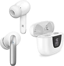 Ear bud Bluetooth 5.3 Wireless Earbuds ear phone with mic Noise Cancelling Waterproof Earphones blue tooth Headphones for iPhone Android ear phones 60H Playtime &Charging Case, Hi-Fi Stereo Bass