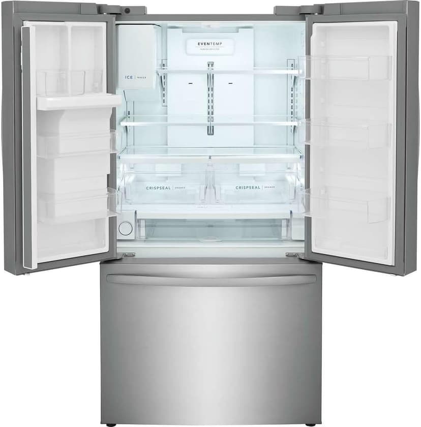 Frigidaire FRFS2823A 36 Inch Wide 27.8 Cu. Ft. French Door Refrigerator with External Ice and Water Dispenser - White