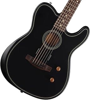 Fender Acoustasonic Standard Telecaster Acoustic-electric Guitar - Black