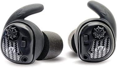 Walker's Wireless NRR25dB Electronic Sound Suppression Hearing Protection Earbuds for Shooting