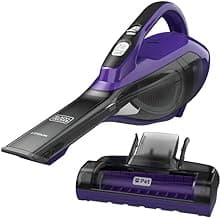 BLACK+DECKER dustbuster furbuster AdvancedClean Cordless Pet Handheld Vacuum, Home and Car Vacuum (HLVA325JP07)